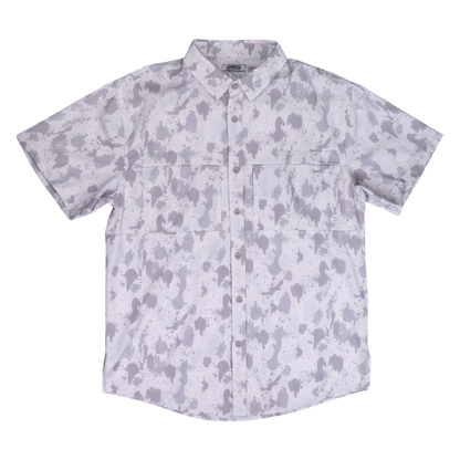 Premium Series Camo Short Sleeve Fishing Shirt - Origin