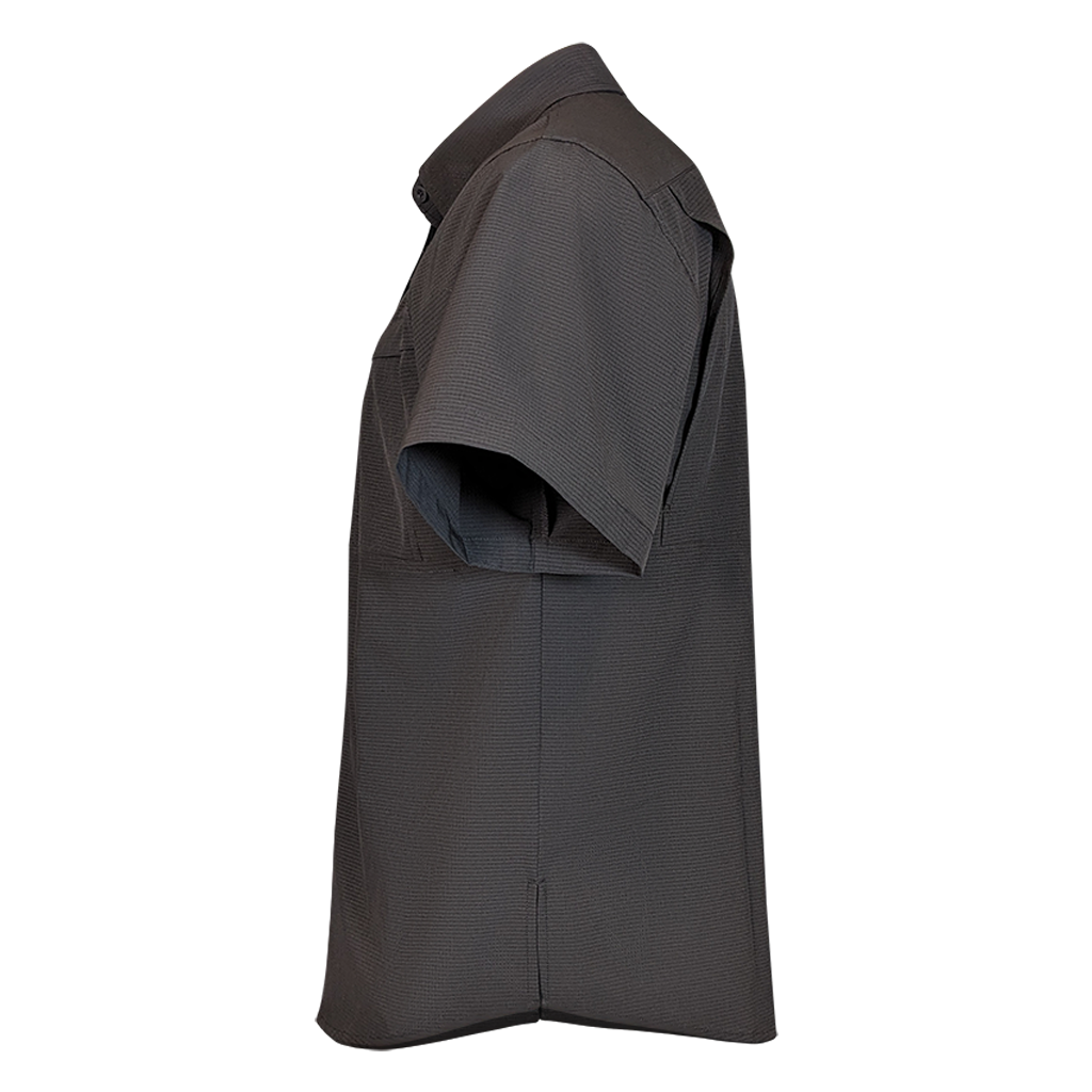 Premium Series Short Sleeve Fishing Shirt - Sable Black