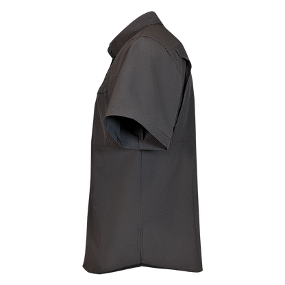 Premium Series Short Sleeve Fishing Shirt - Sable Black