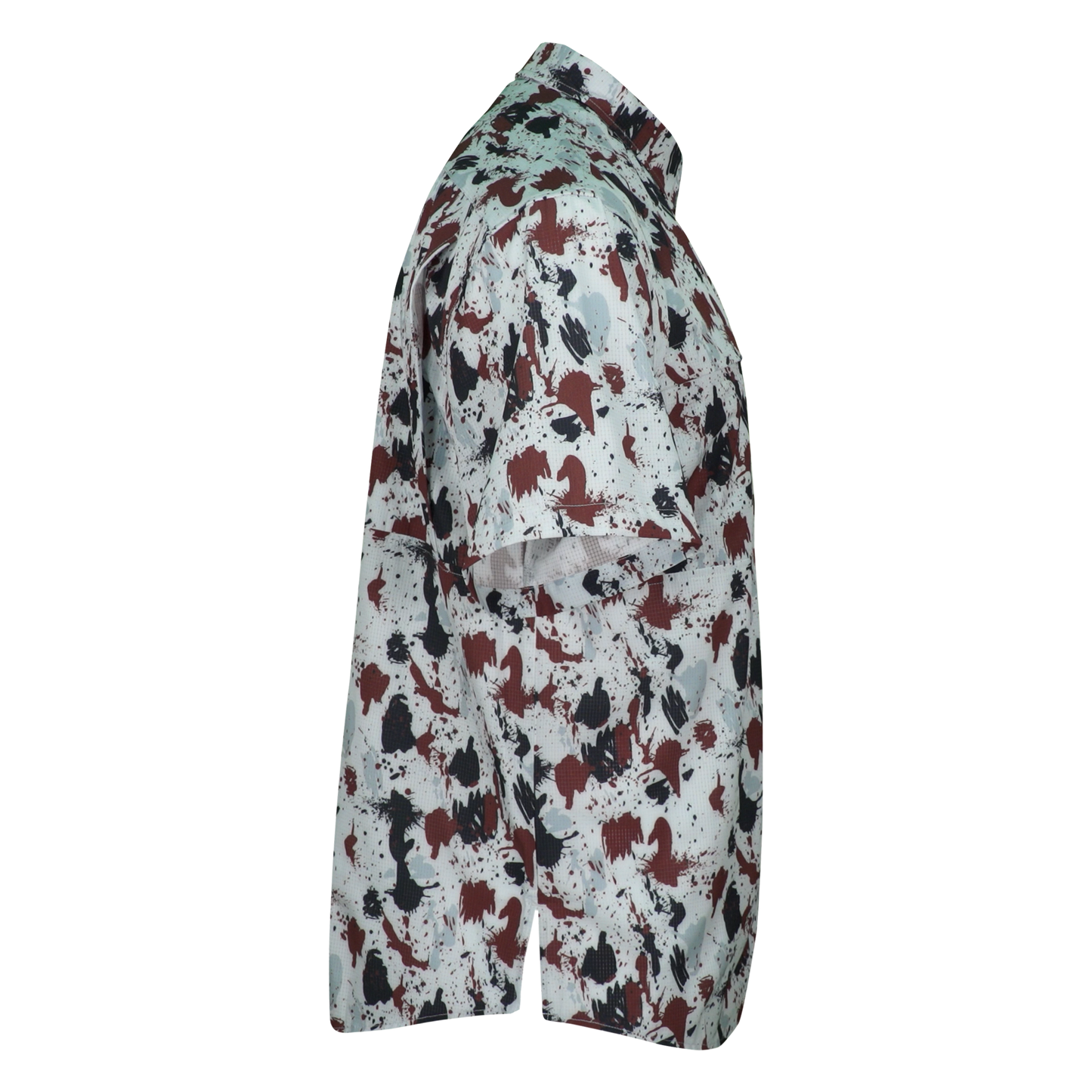 Premium Series Camo Short Sleeve Fishing Shirt - Tundra