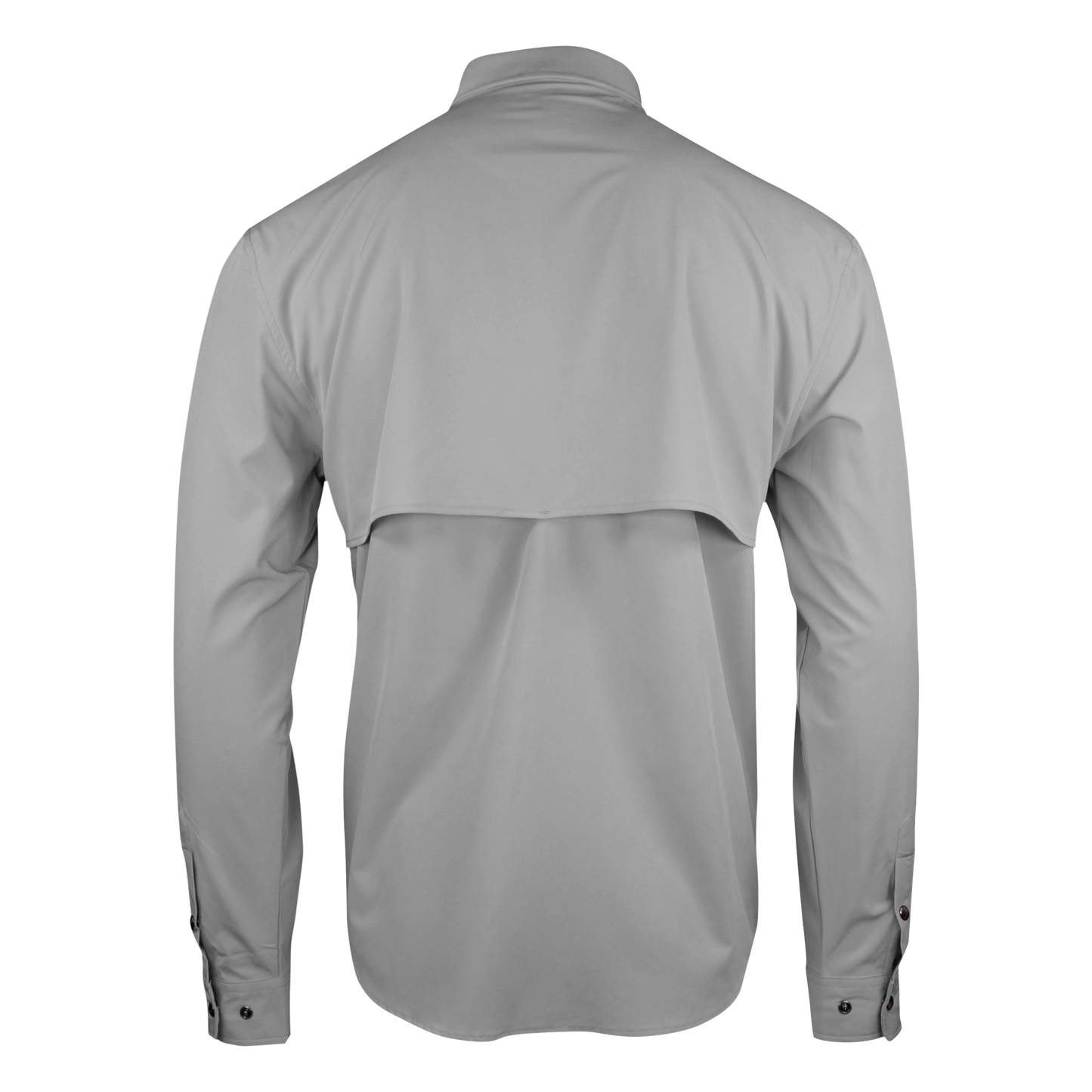 PS220LS Long Sleeve Premium Western Pearl Snap Flex Shirt-Fossil Gray