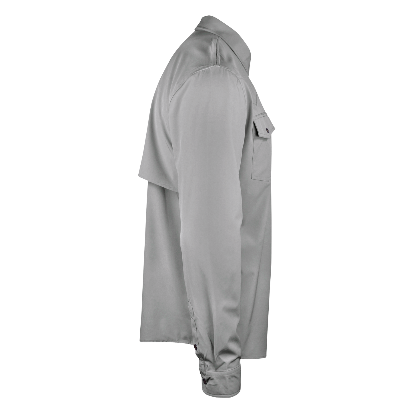 PS220LS Long Sleeve Premium Western Pearl Snap Flex Shirt-Fossil Gray