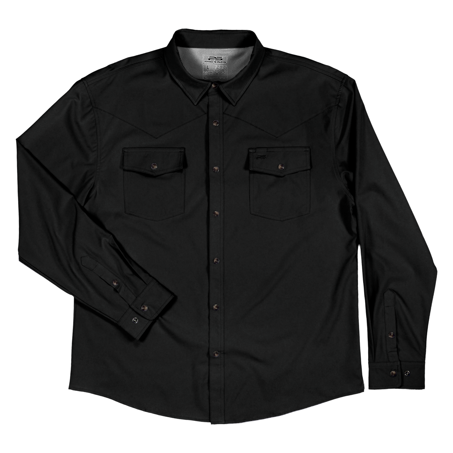 Long Sleeve Premium Western Pearl Snap Flex Shirt
