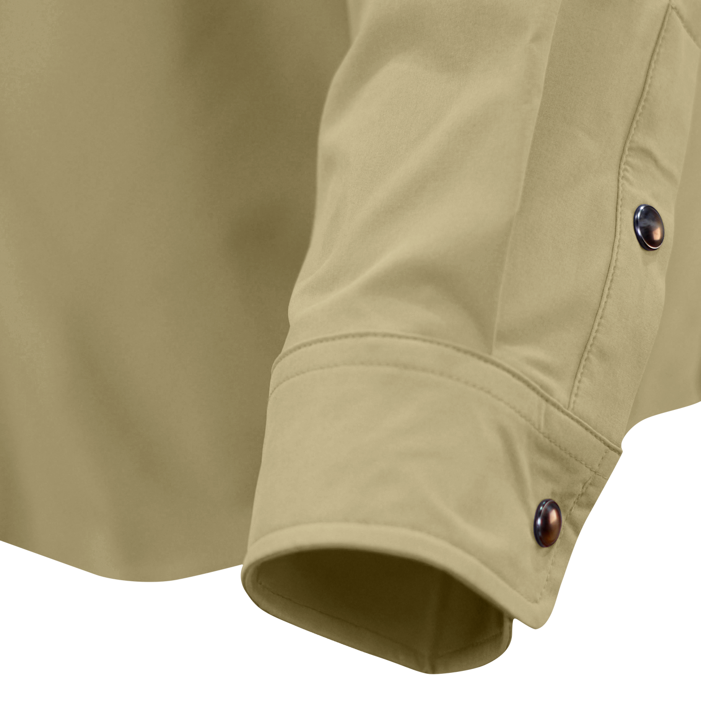 PS220LS Long Sleeve Premium Western Pearl Snap Flex Shirt-Sands