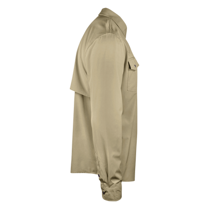 Long Sleeve Western Pearl Snap Flex Shirt - Sands Tan