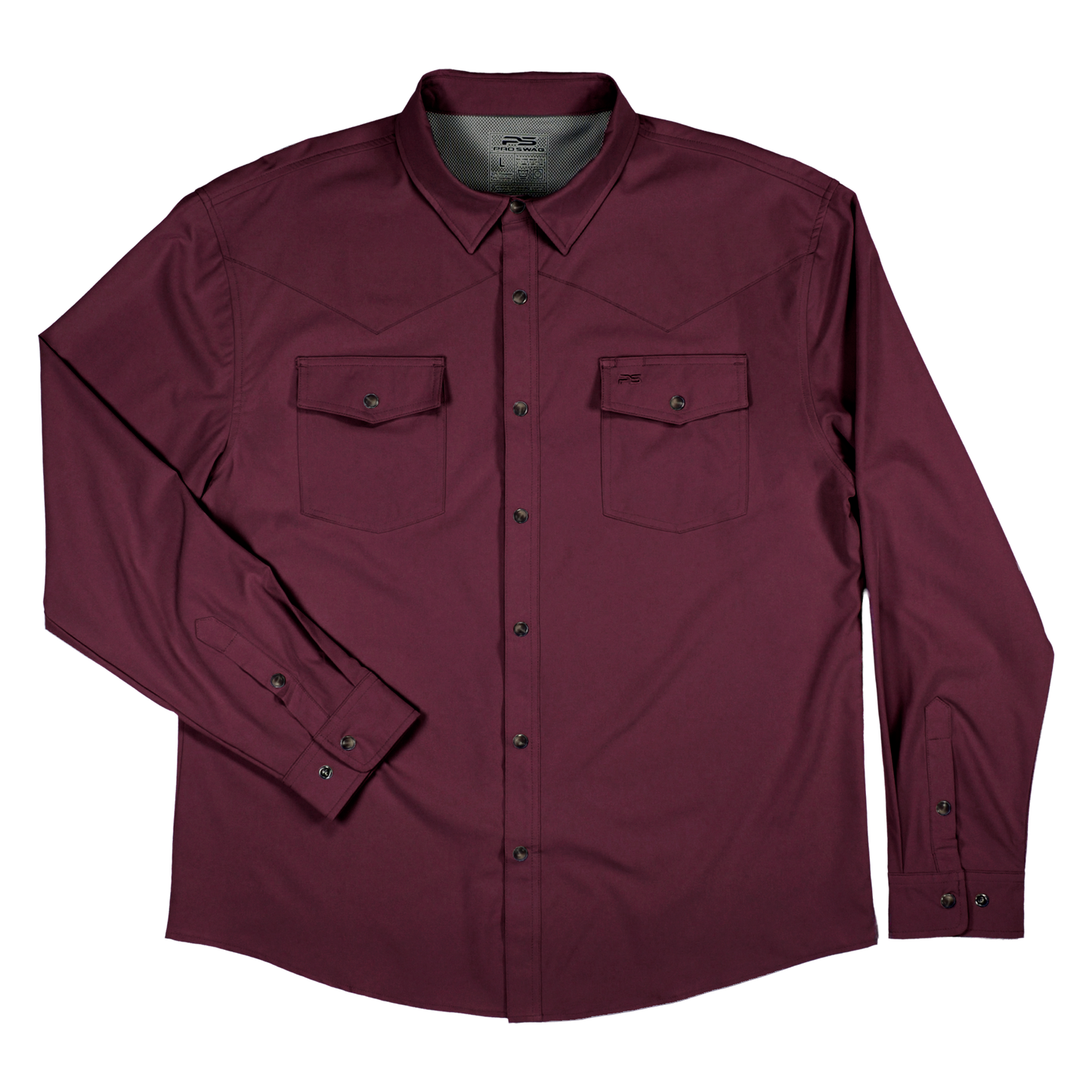 Long Sleeve Premium Western Pearl Snap Flex Shirt