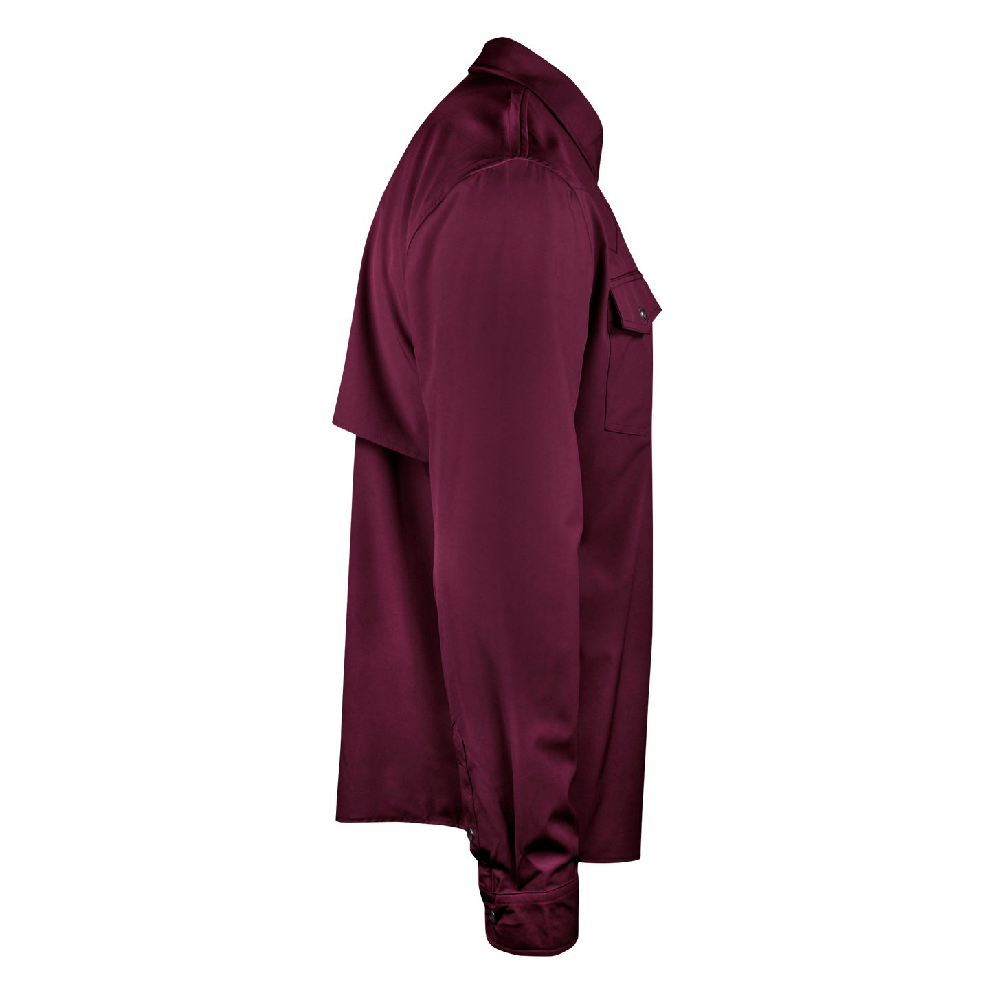 PS220LS Long Sleeve Premium Western Pearl Snap Flex Shirt-Sangria