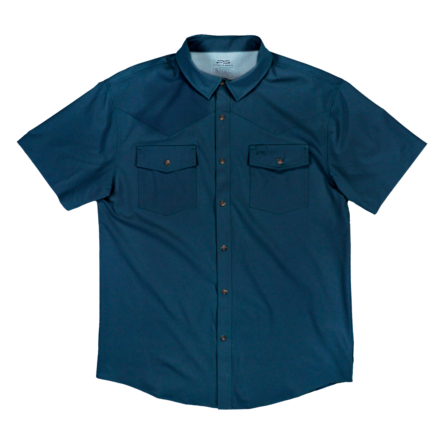 Short Sleeve Premium Western Pearl Snap Flex Shirt
