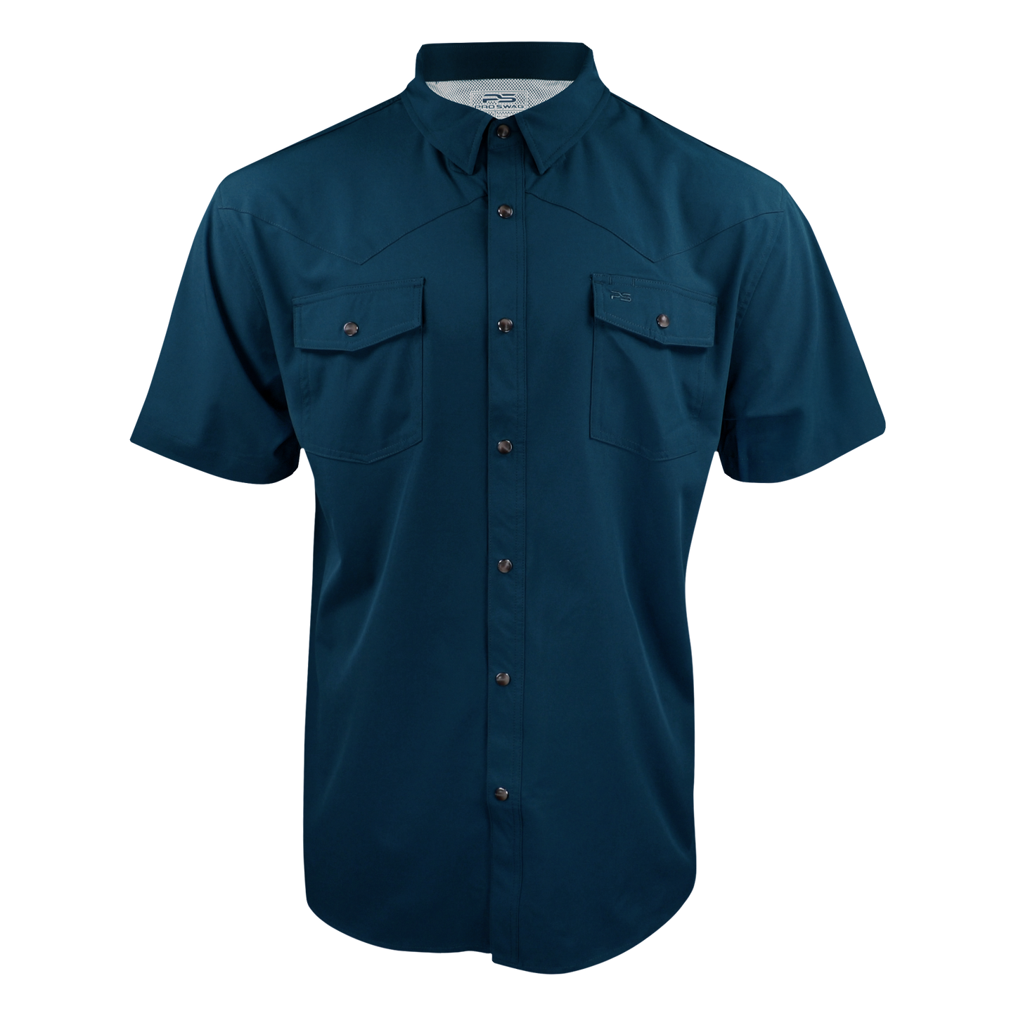 PS220SS Short Sleeve Premium Western Pearl Snap Flex Shirt-Reef