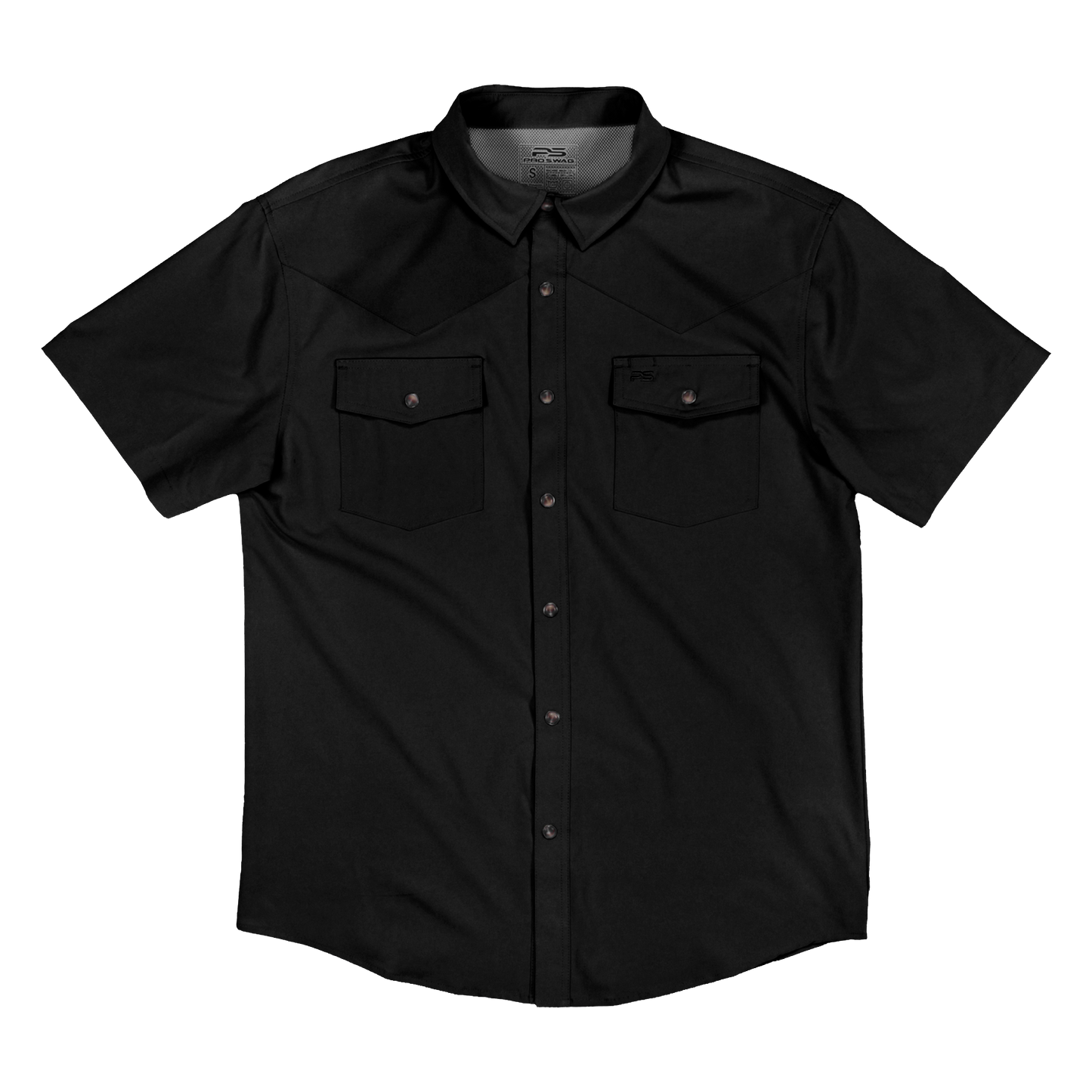 Short Sleeve Premium Western Pearl Snap Flex Shirt