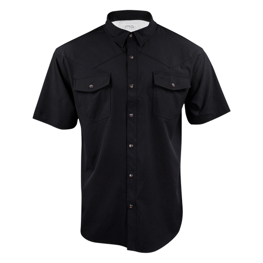PS220SS Short Sleeve Premium Western Pearl Snap Shirt-Sable