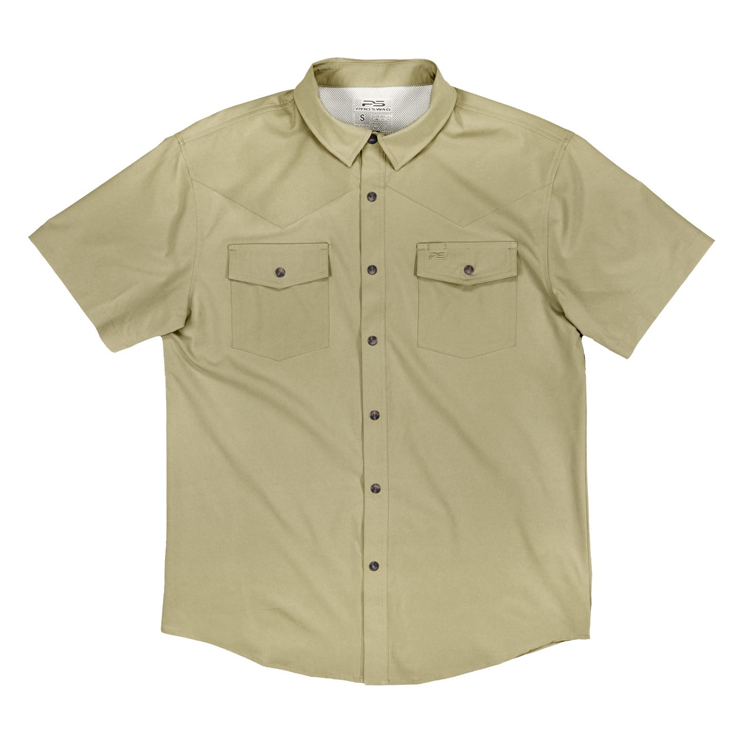 Short Sleeve Premium Western Pearl Snap Flex Shirt