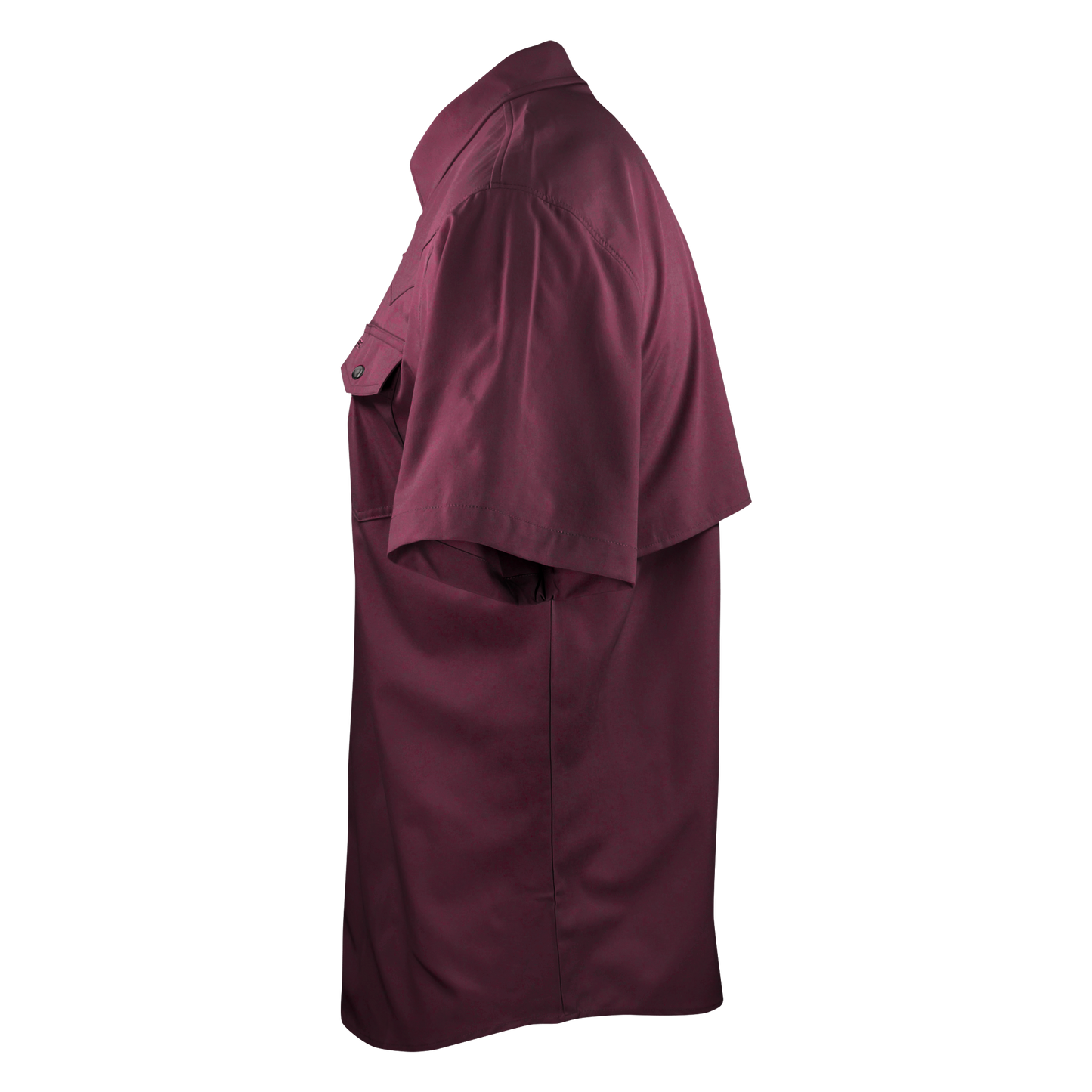 PS220SS Short Sleeve Premium Western Pearl Snap Flex Shirt-Sangria