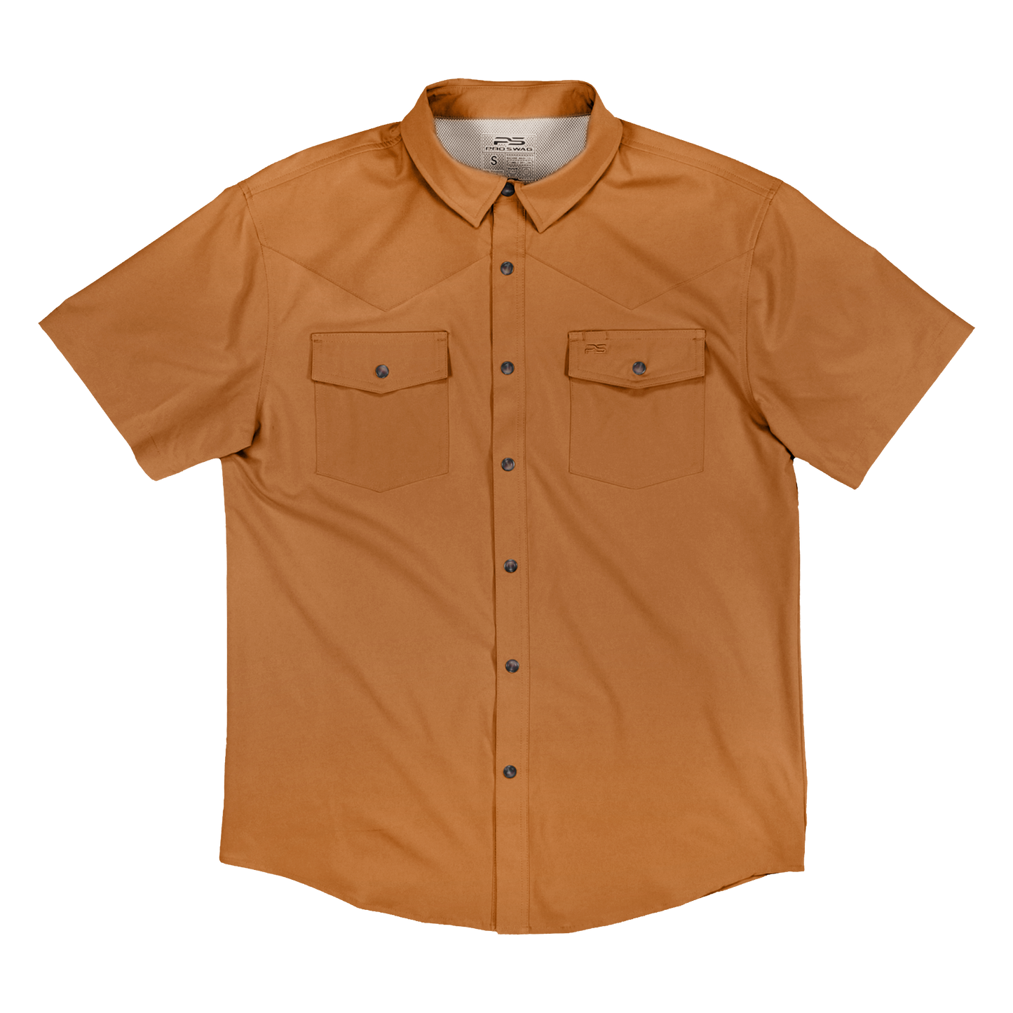 Short Sleeve Premium Western Pearl Snap Flex Shirt
