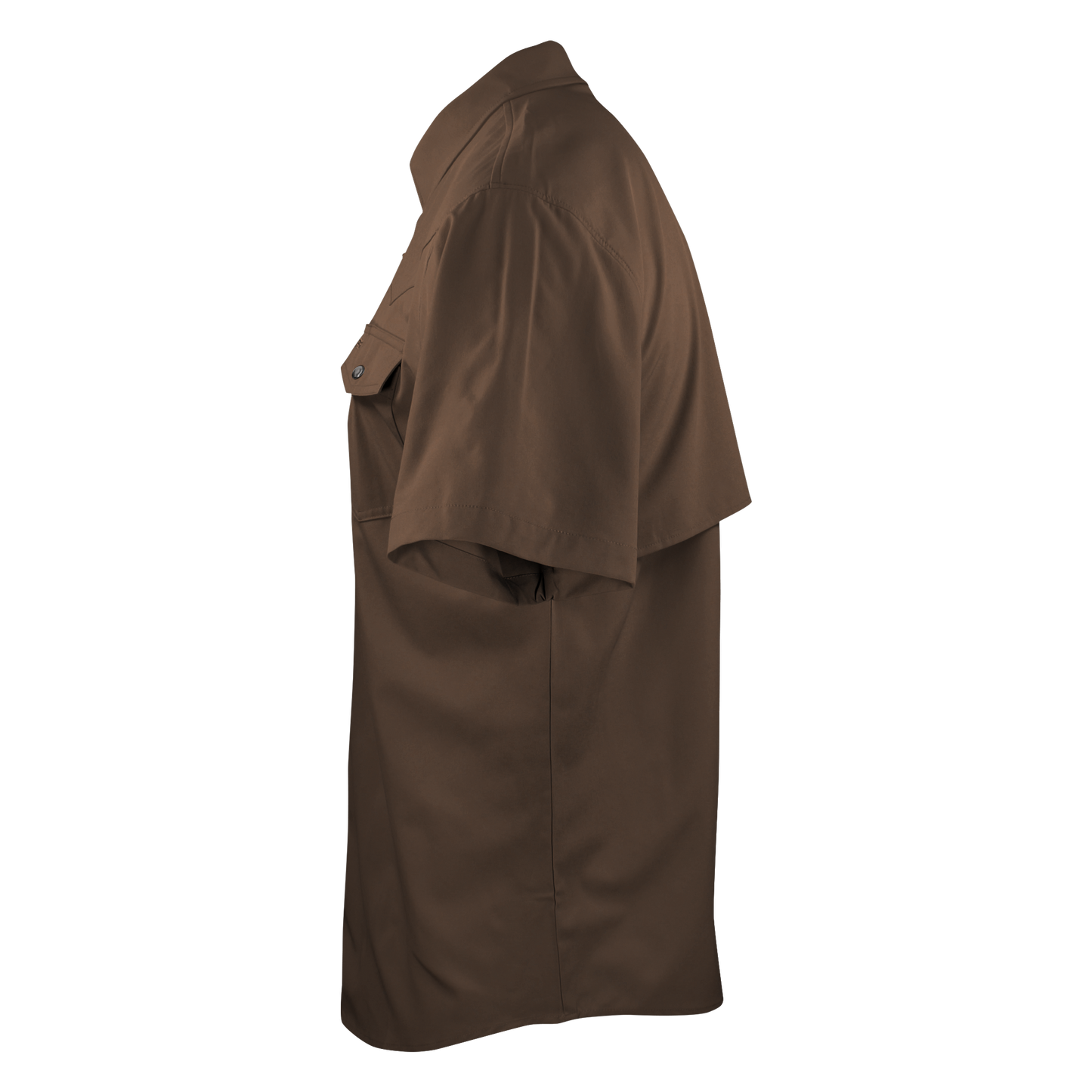 PS220SS Short Sleeve Premium Western Pearl Snap Flex Shirt-Umber