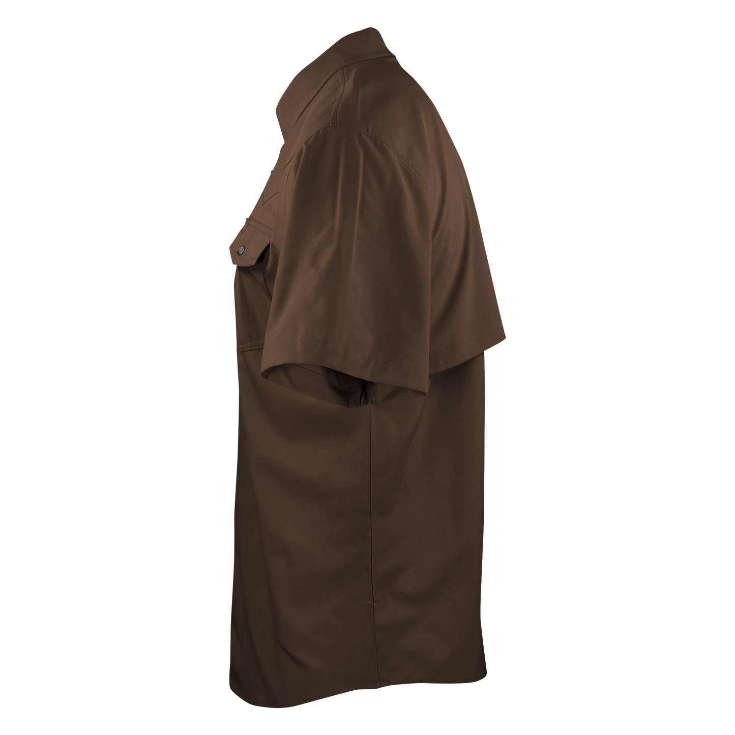 PS220SS Short Sleeve Premium Western Pearl Snap Flex Shirt-Umber