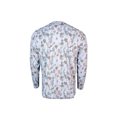 ProTek™ Camo Long Sleeve Crew Neck - Glacial