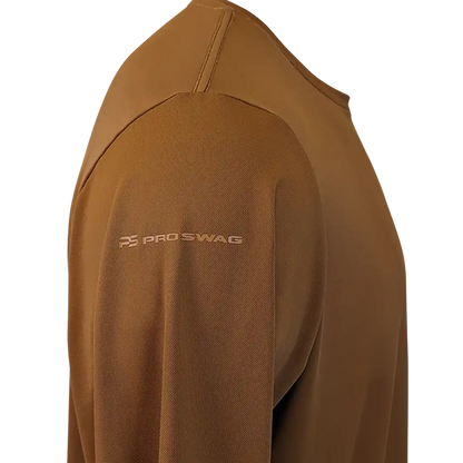 ProTek™ Long Sleeve Crew Neck - Sienna Brown
