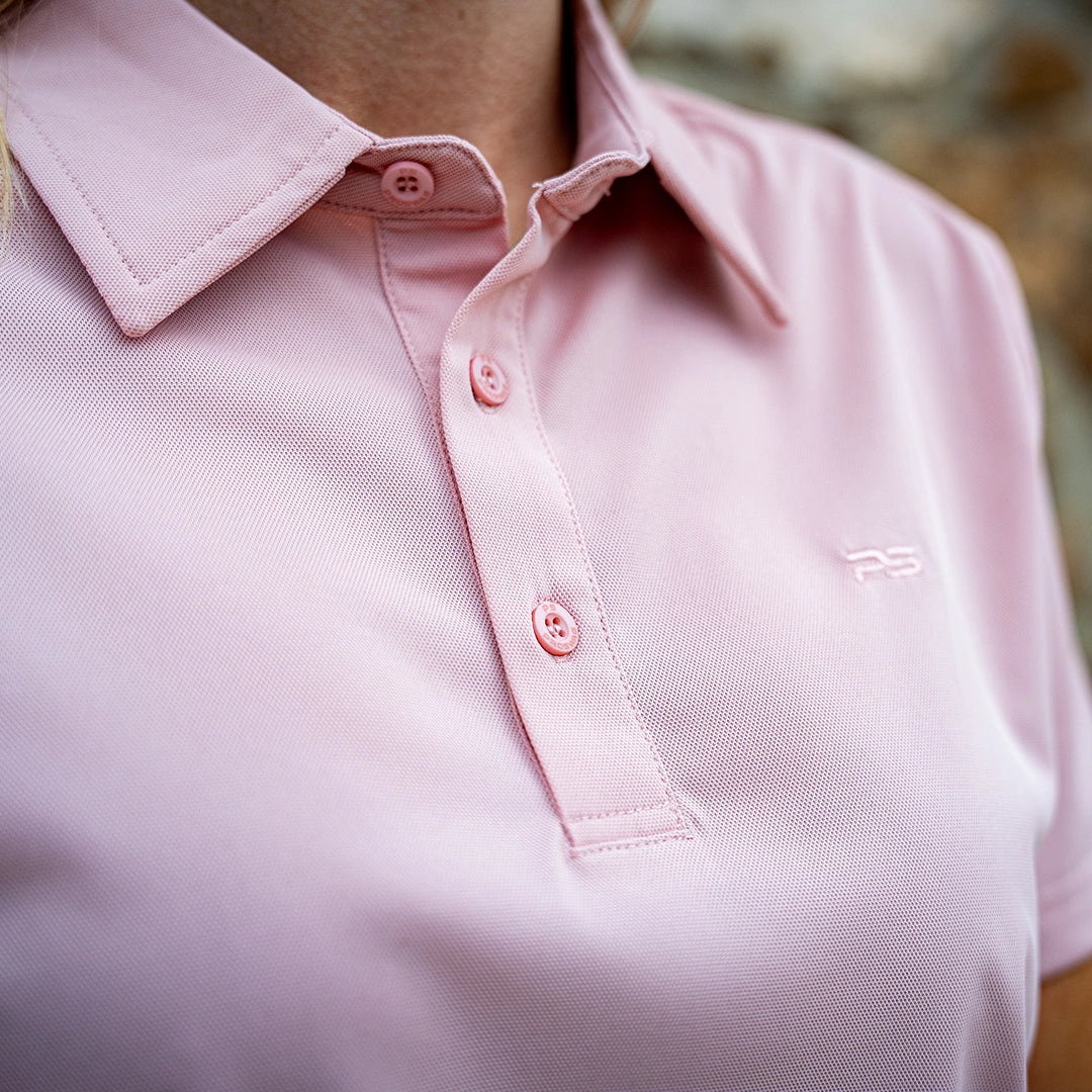 ProTek™ Women's Polo - Blush Pink