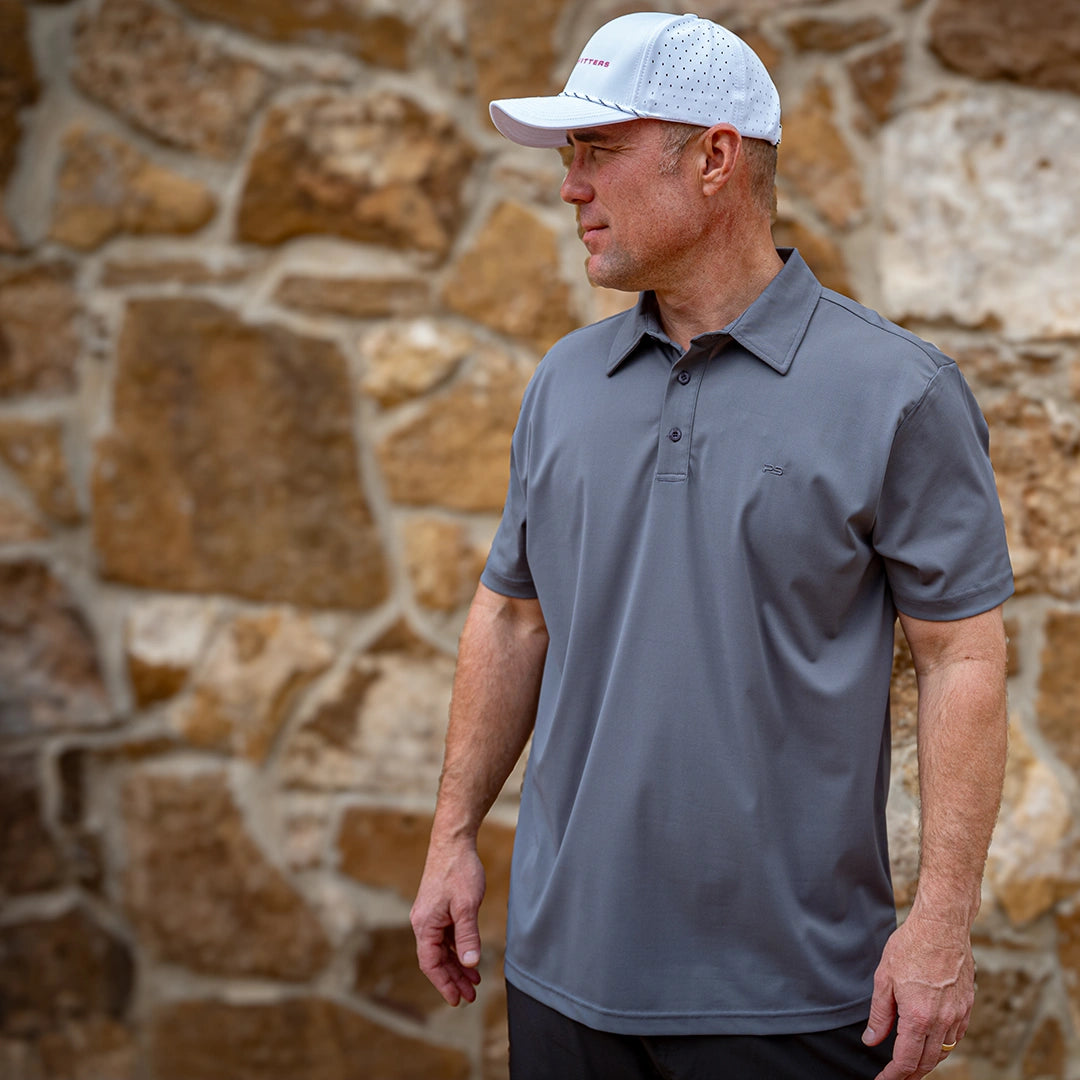 ProTek™ Polo - Fossil Gray
