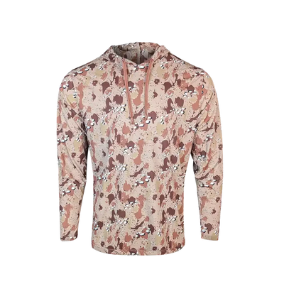 PS300H Long Sleeve Performance Fishing Hoodie - Chocolate Chip Camo 13