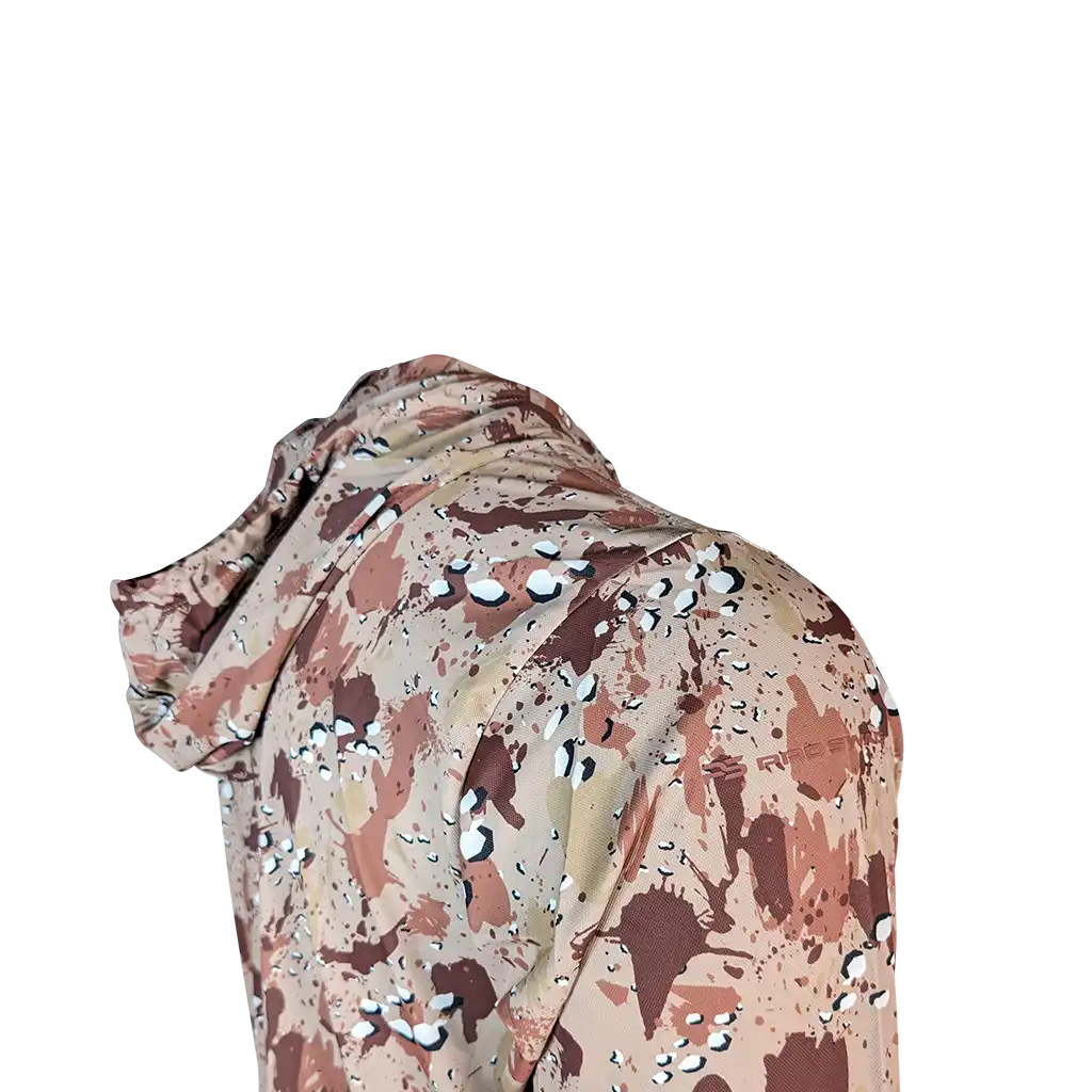 PS300H Long Sleeve Performance Fishing Hoodie - Chocolate Chip Camo 13