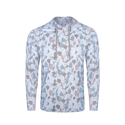 PS300H Long Sleeve Performance Fishing Hoodie - Glacial Camo 2