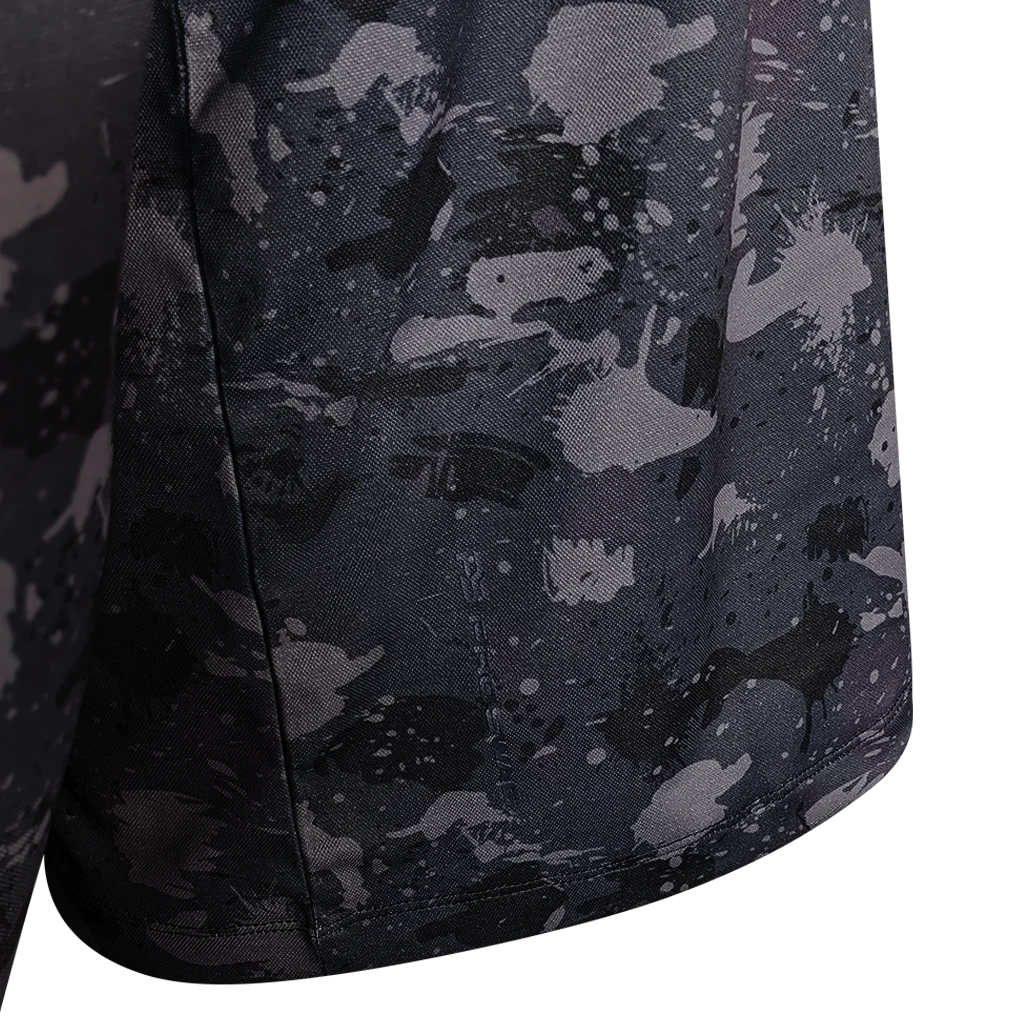 PS300H Long Sleeve Performance Fishing Hoodie Volcanic Camo