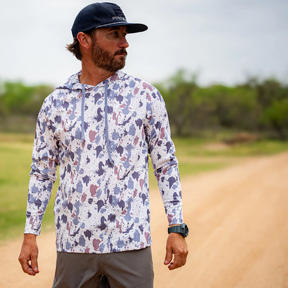 ProTek™ Camo Long Sleeve Hoodie - Arctic