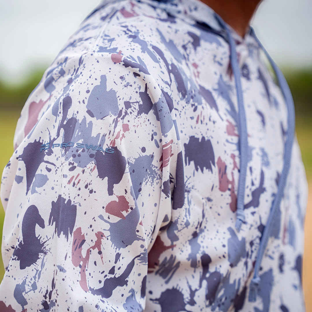 ProTek™ Camo Long Sleeve Hoodie - Arctic