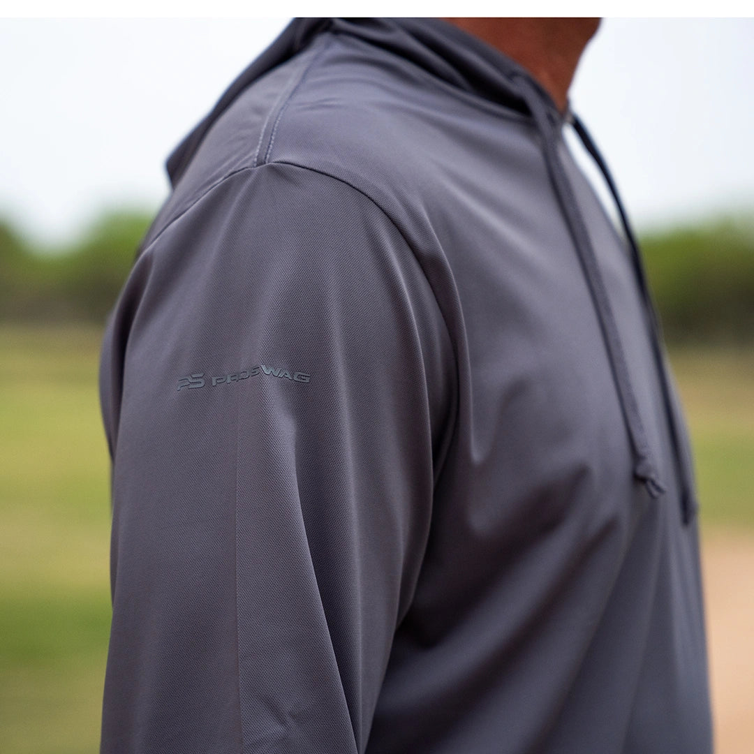 ProTek™ Long Sleeve Hoodie - Fossil Gray