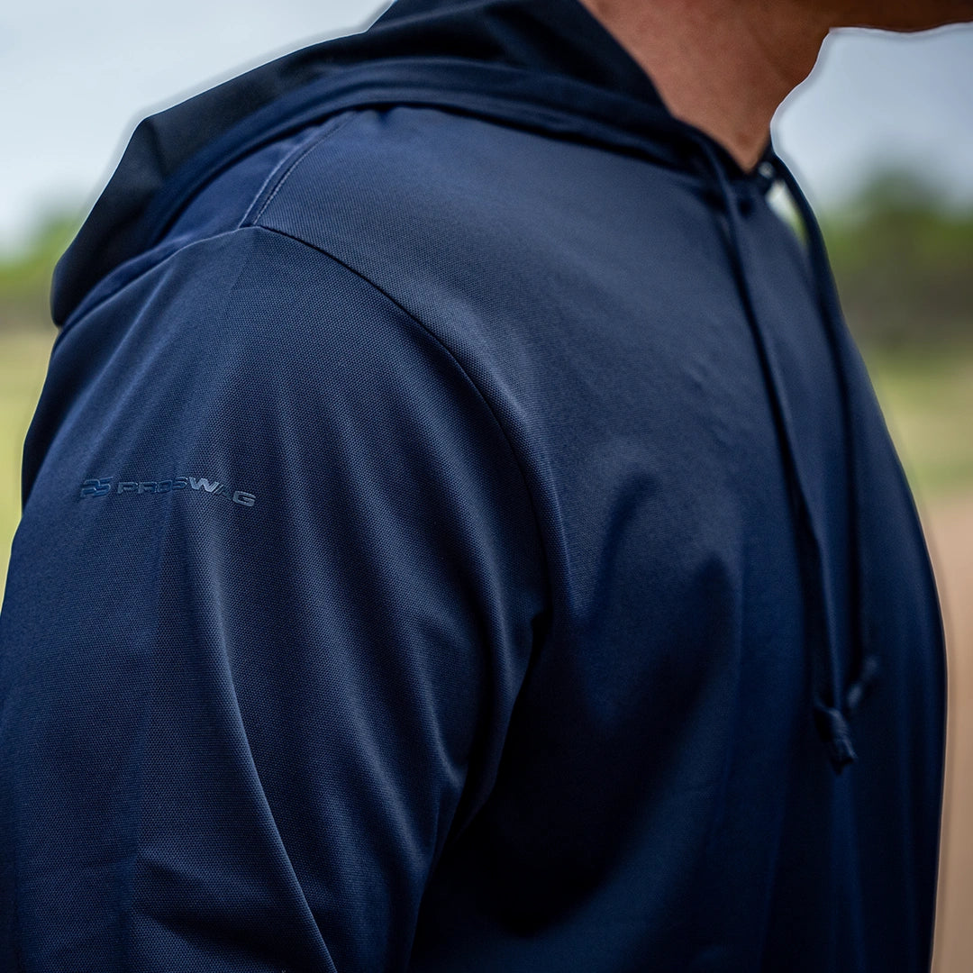ProTek™ Long Sleeve Hoodie - Midnight Blue