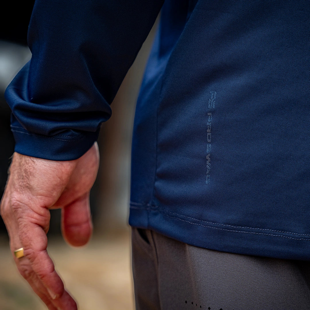 ProTek™ Long Sleeve Hoodie - Midnight Blue