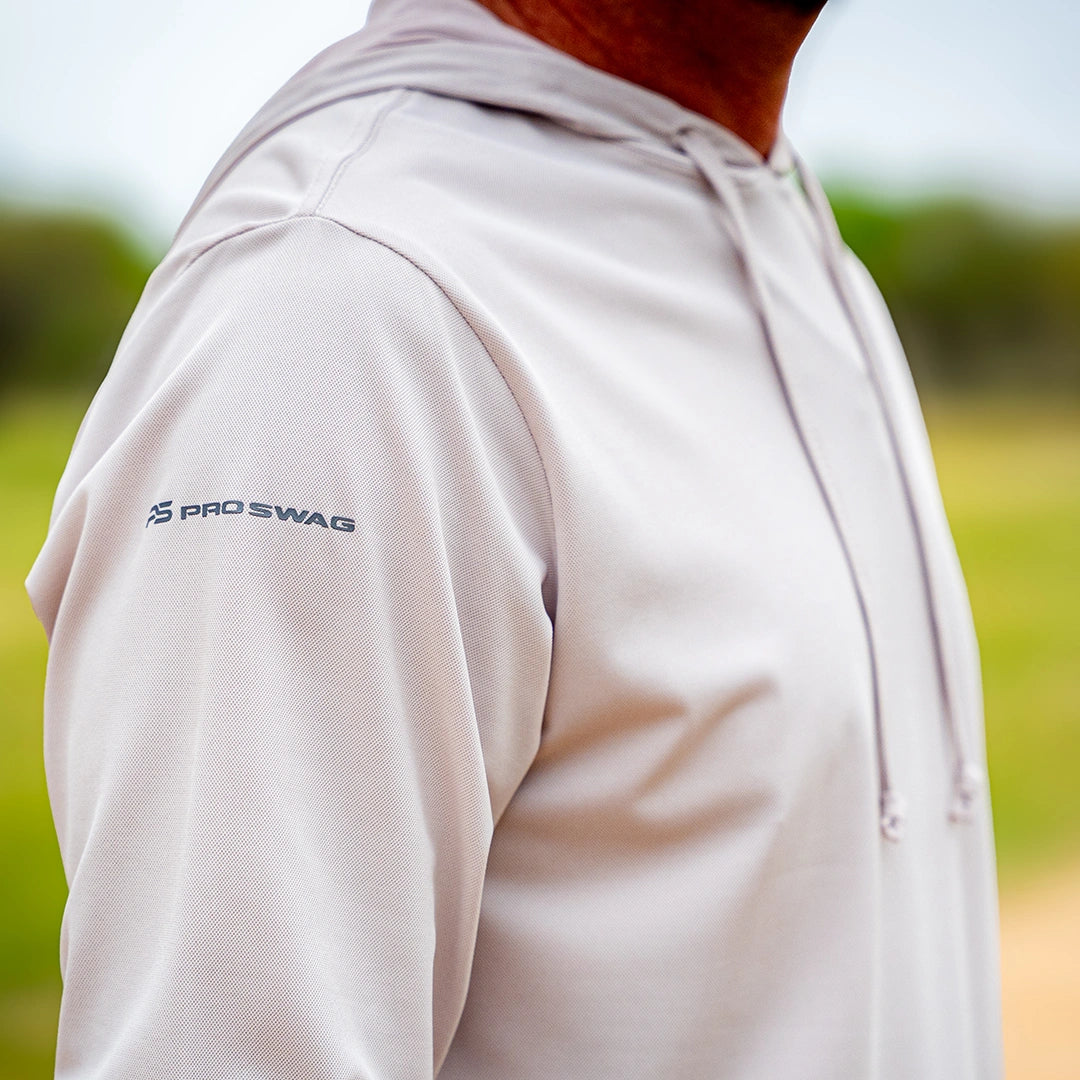 ProTek™ Long Sleeve Hoodie - Oyster White