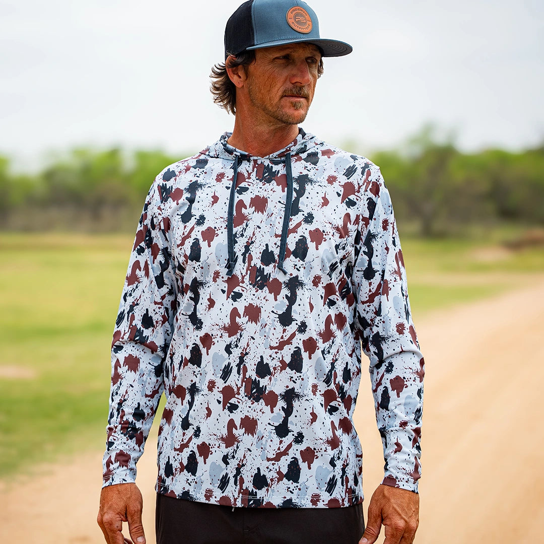 ProTek™ Camo Long Sleeve Hoodie - Tundra