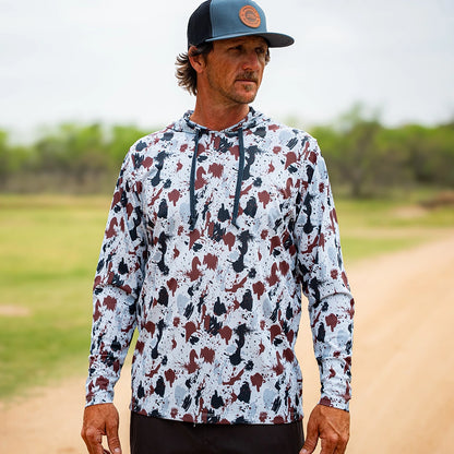 ProTek™ Camo Long Sleeve Hoodie - Tundra