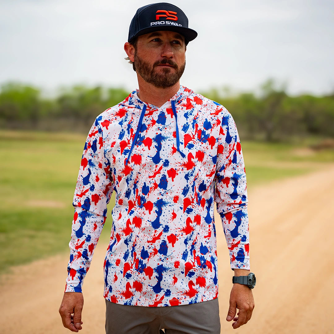 ProTek™ Camo Long Sleeve Hoodie - Valor
