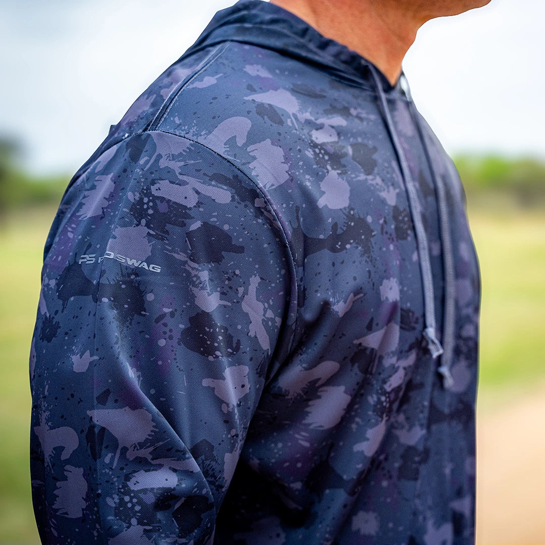 ProTek™ Camo Long Sleeve Hoodie - Volcanic