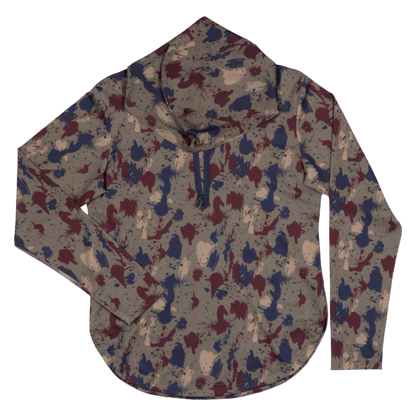ProTek™ Women's Camo Long Sleeve Hoodie - Clay