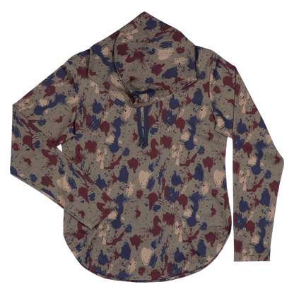 ProTek™ Women's Camo Long Sleeve Hoodie - Clay