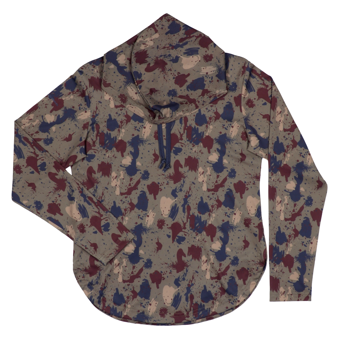 ProTek™ Women's Camo Long Sleeve Hoodie - Clay