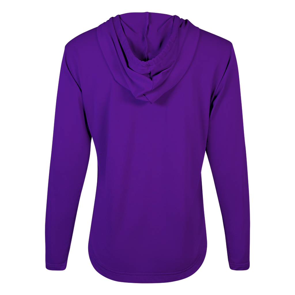 ProTek™ Women's Long Sleeve Hoodie - Indigo Purple