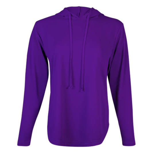 PS300HW Women's Long Sleeve Performance Fishing Hoodie-Indigo