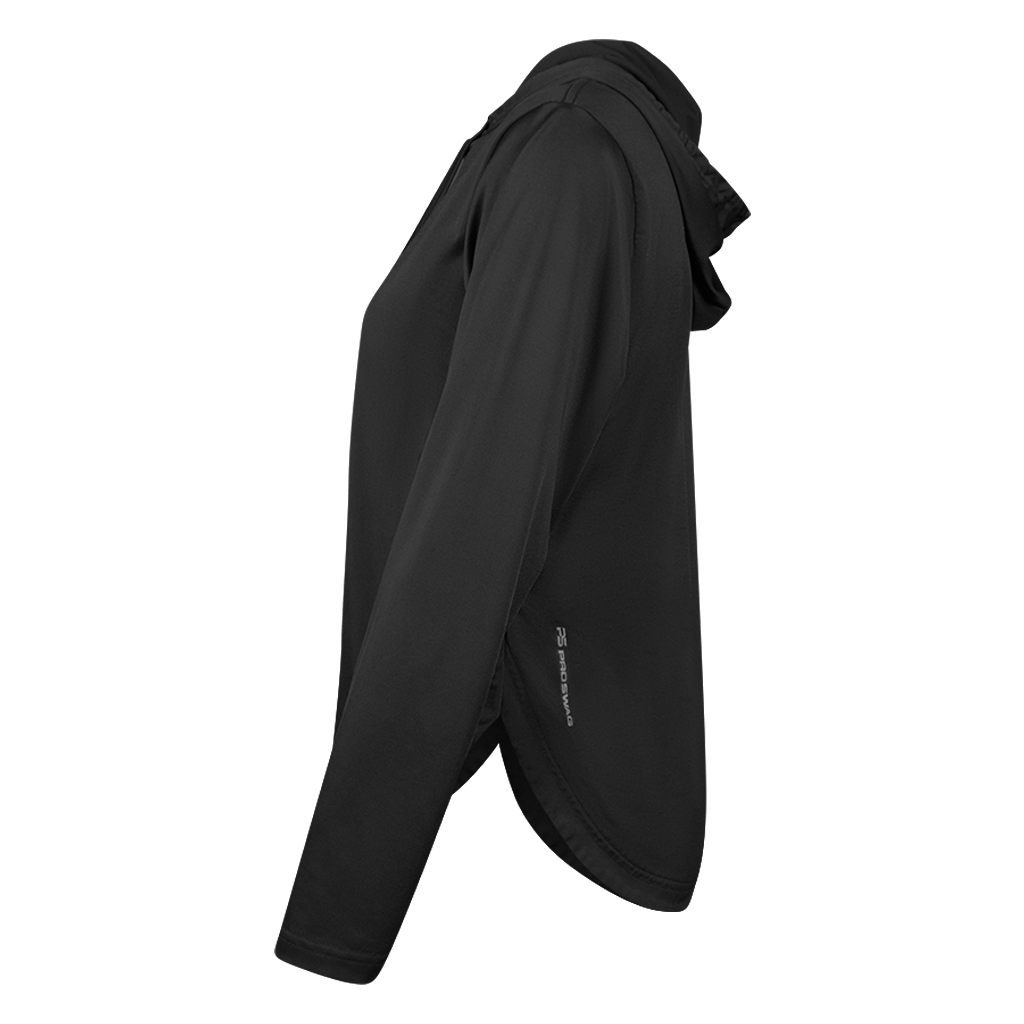 ProTek™ Women's Long Sleeve Hoodie - Sable Black