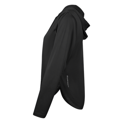 ProTek™ Women's Long Sleeve Hoodie - Sable Black