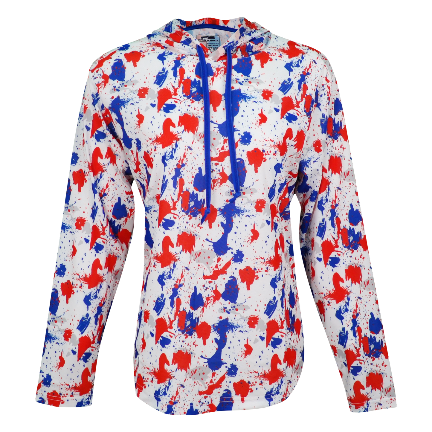 PS300HW Women's Long Sleeve Performance Fishing Hoodie Valor Camo 6