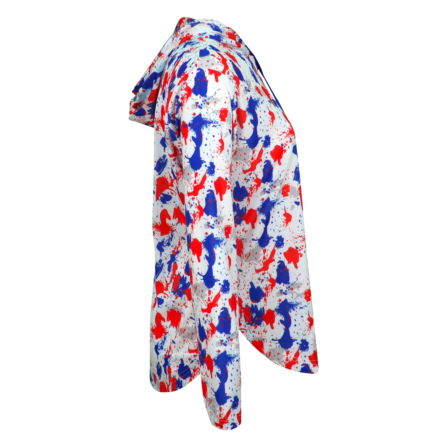 PS300HW Women's Long Sleeve Performance Fishing Hoodie Valor Camo 6