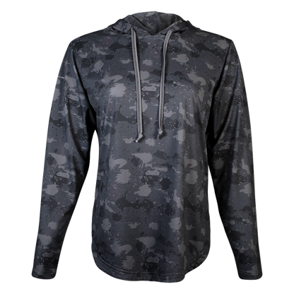 ProTek™ Women's Camo Long Sleeve Hoodie - Volcanic