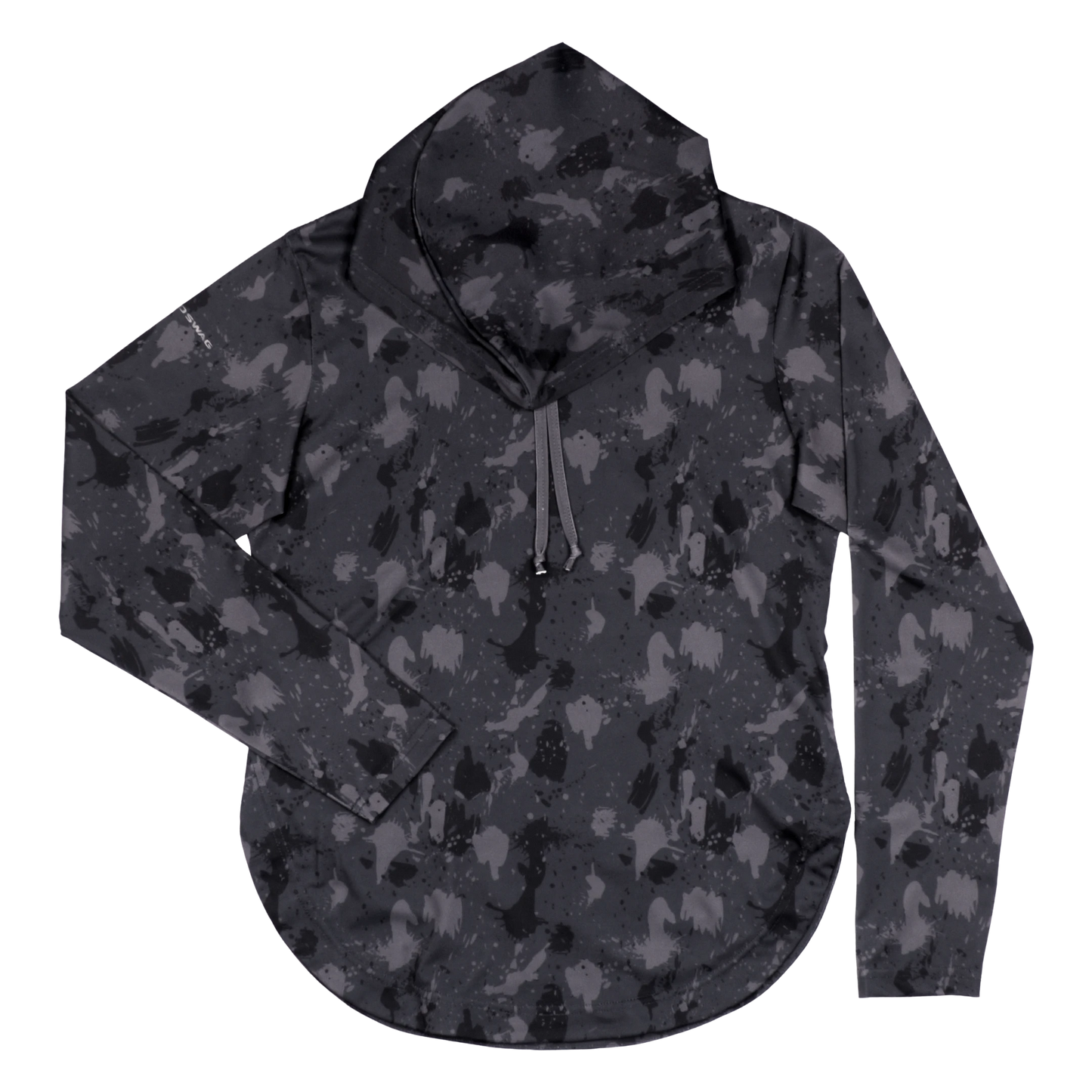 ProTek™ Women's Camo Long Sleeve Hoodie - Volcanic
