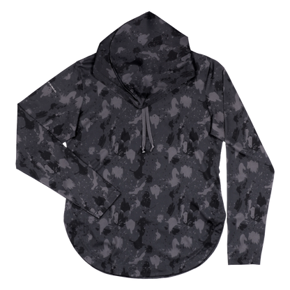 ProTek™ Women's Camo Long Sleeve Hoodie - Volcanic